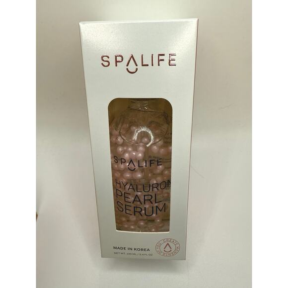 SEALED Spa Life Hyaluronic Pearl Hydrating Facial Serum 3.4 Fl. Oz. - Picture 2 of 7